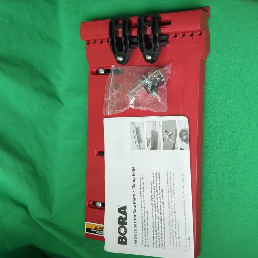 Bora Portamate Saw Plate Clamp Edge No Box New